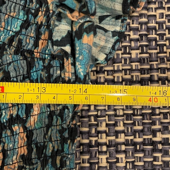 La Vie Rebecca Taylor Smocked Top XS - Picture 5 of 6